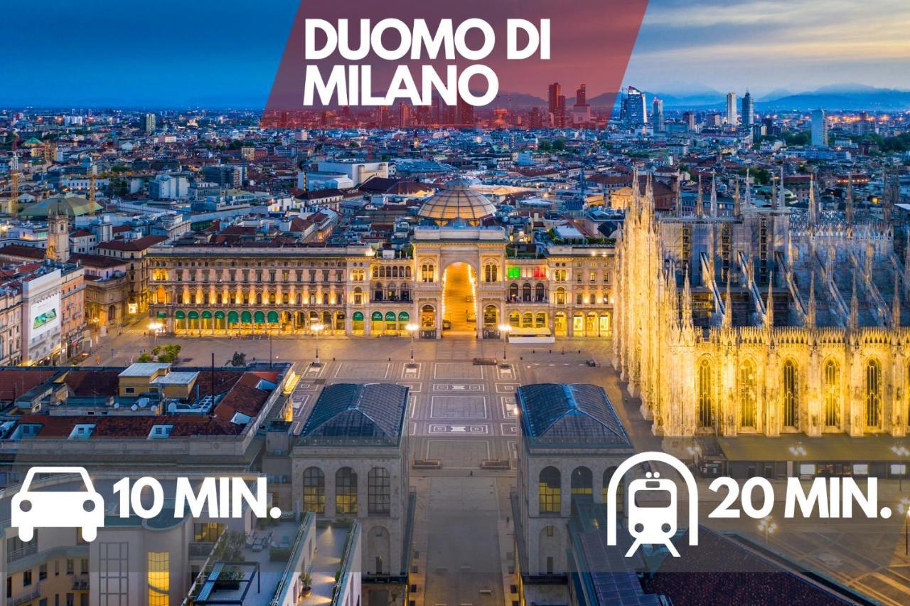 Navigli Design Loft - 7 Stops From Duomo, Ac, Netflix Apartment มิลาน ภายนอก รูปภาพ